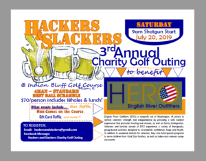 Hackers and Slackers Golf poster